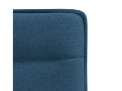 Sillas de comedor 2 unidades tela azul