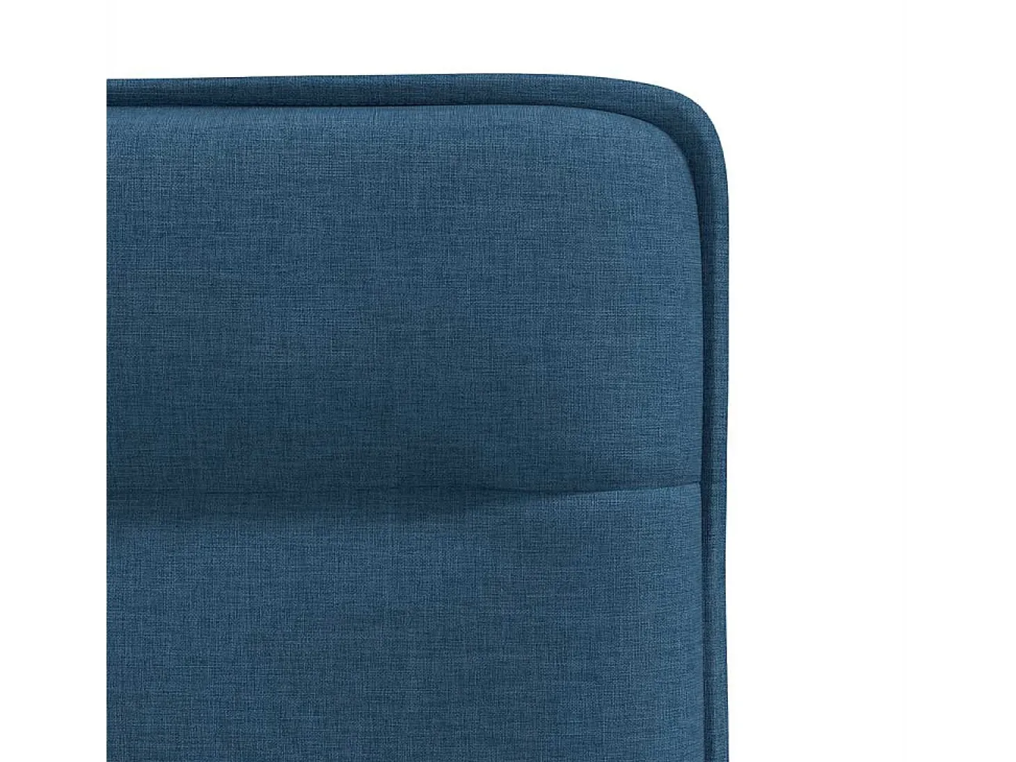 Sillas de comedor 2 unidades tela azul