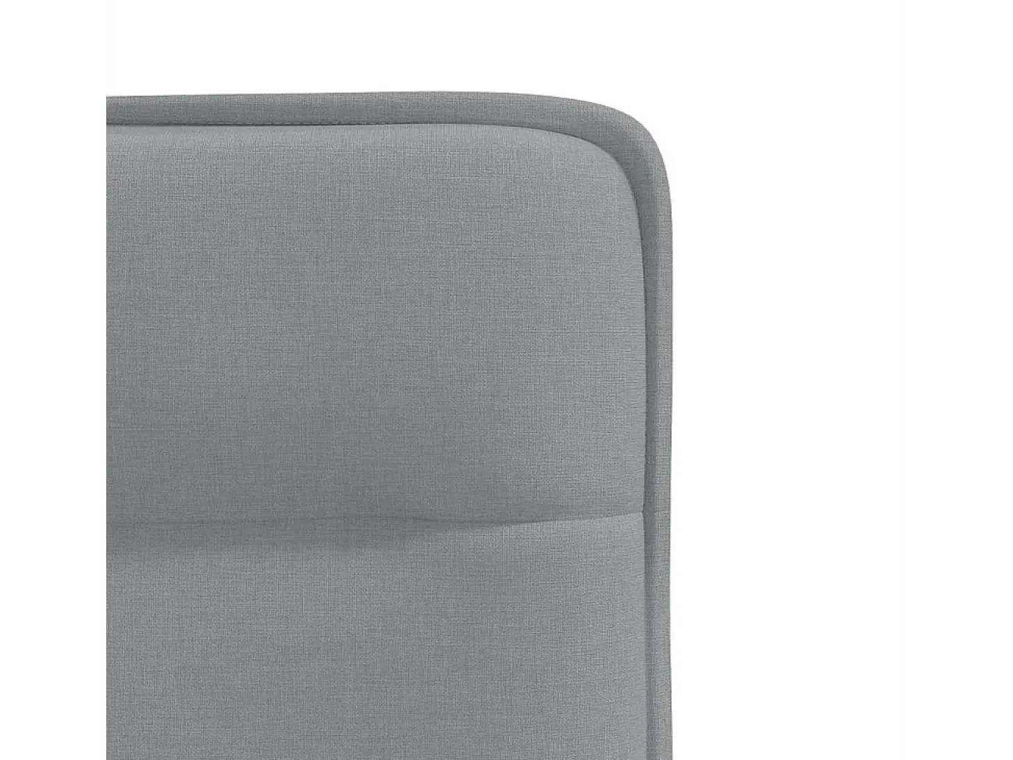 Sillas de comedor 6 unidades de tela gris claro