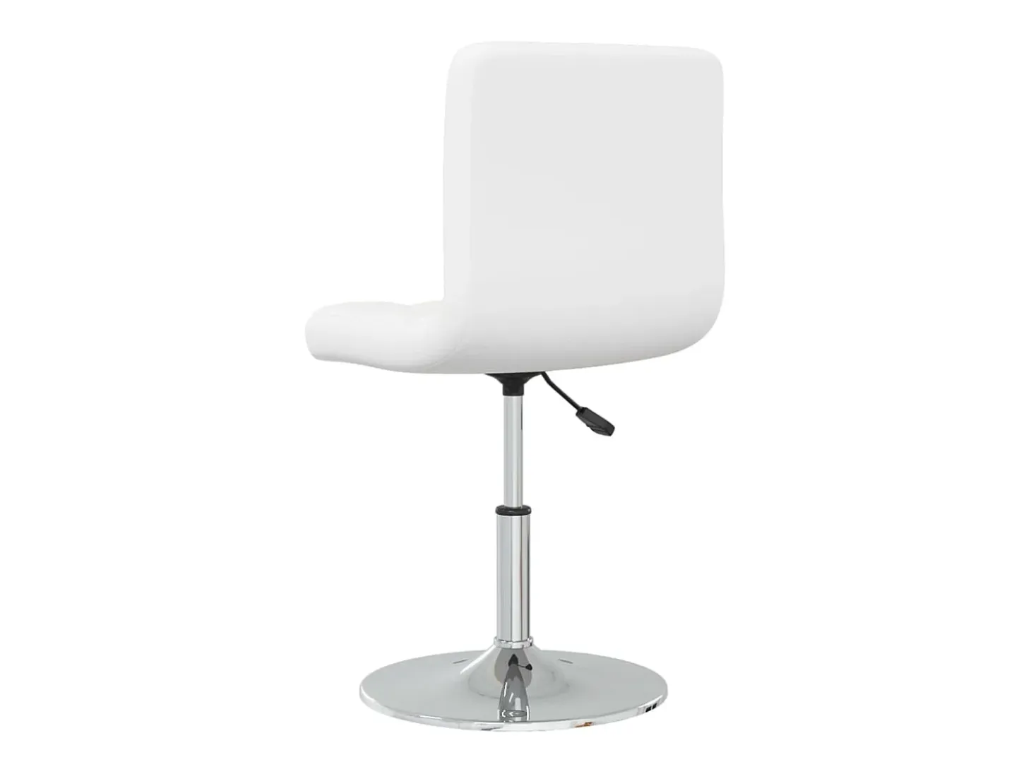 Sillas de comedor 6 unidades cuero sintético blanco