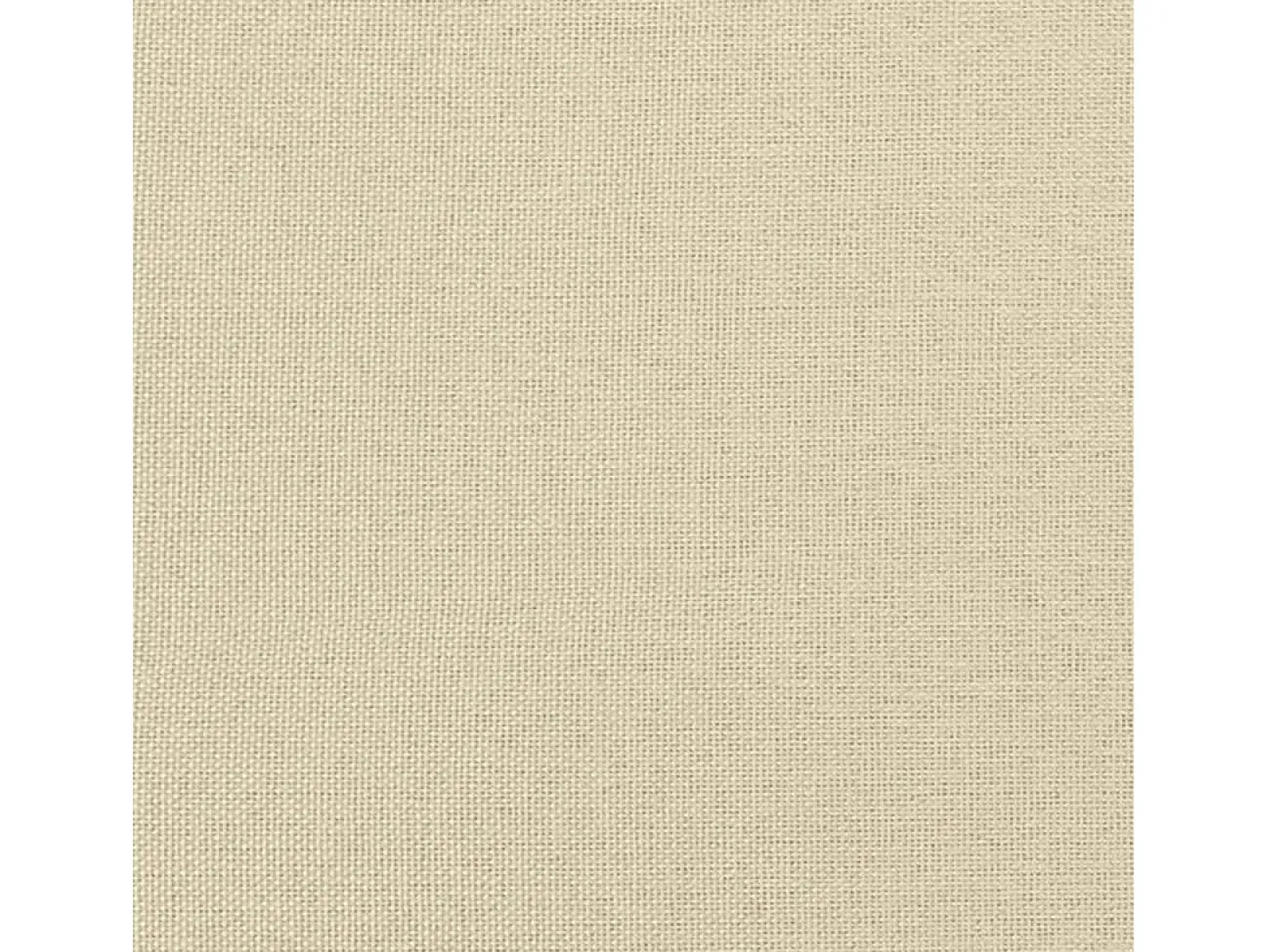Sillas de comedor 2 unidades tela color crema