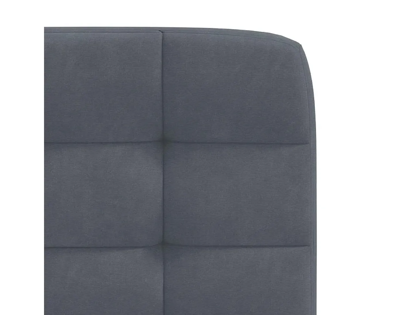 Sillas de comedor 4 unidades terciopelo gris oscuro