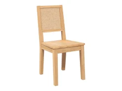 Sillas de comedor 2 unidades madera maciza de caucho