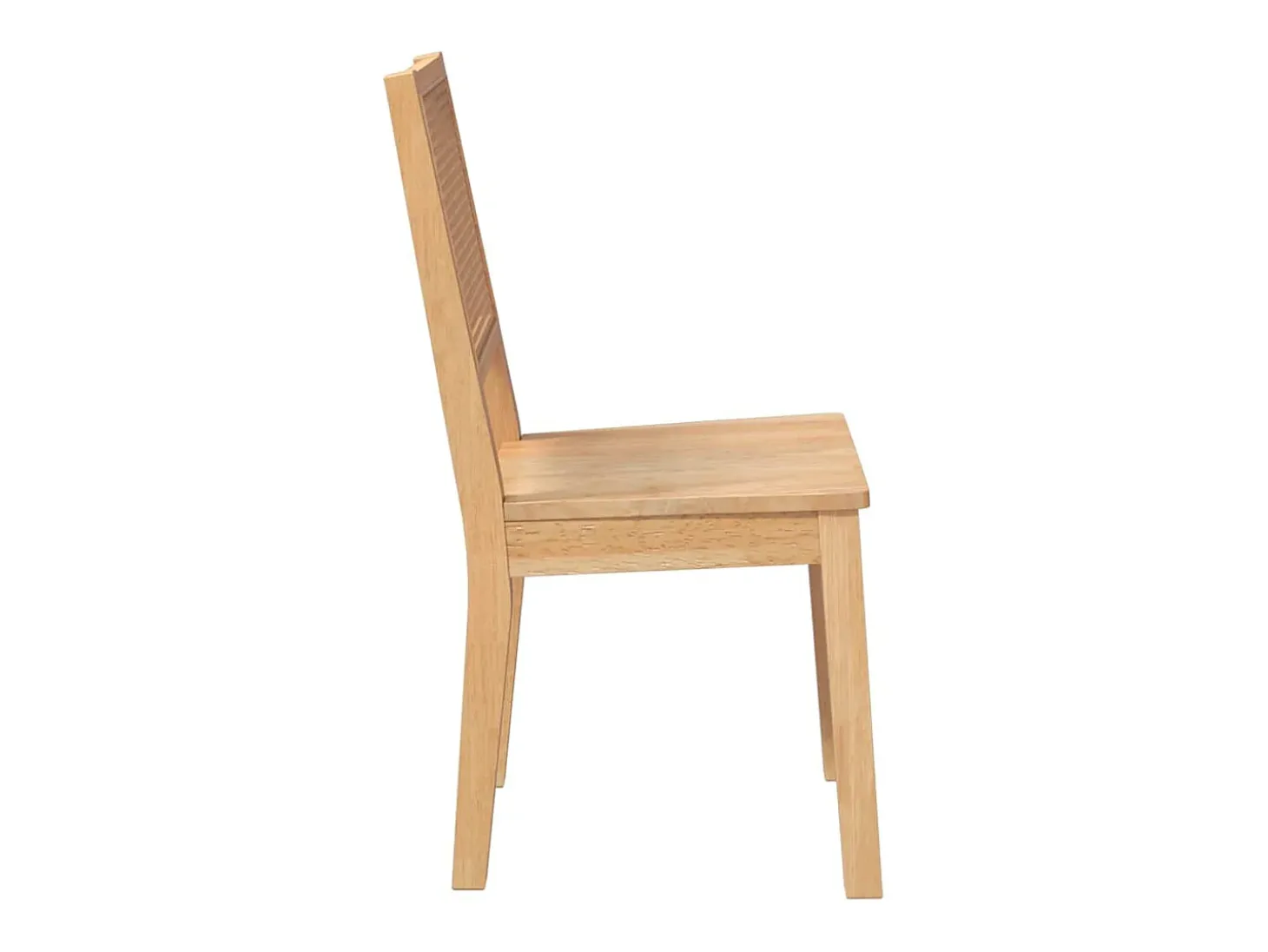 Sillas de comedor 2 unidades madera maciza de caucho