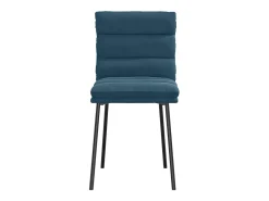 Sillas de comedor 2 unidades terciopelo azul