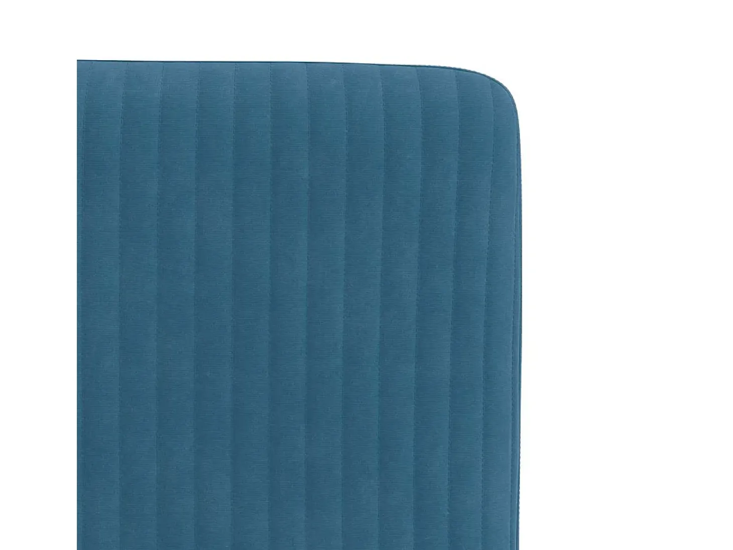 Sillas de comedor 4 unidades terciopelo azul