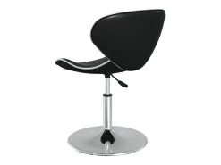 Sillas de comedor 6 unidades cuero sintético negro
