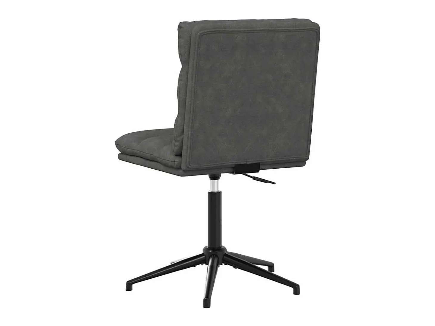 Sillas de comedor 2 unidades cuero sintético negro