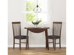 Sillas de comedor con cojines 2 unidades madera maciza marrón caucho