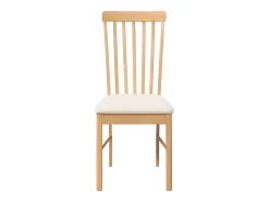 Sillas de comedor con cojines 2 unidades madera maciza caucho