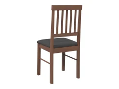 Sillas de comedor con cojines 2 unidades madera maciza marrón caucho