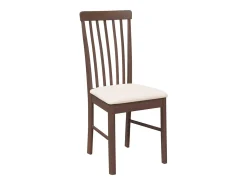 Sillas de comedor con cojines 2 unidades madera maciza marrón caucho