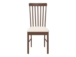 Sillas de comedor con cojines 2 unidades madera maciza marrón caucho