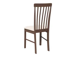 Sillas de comedor con cojines 2 unidades madera maciza marrón caucho