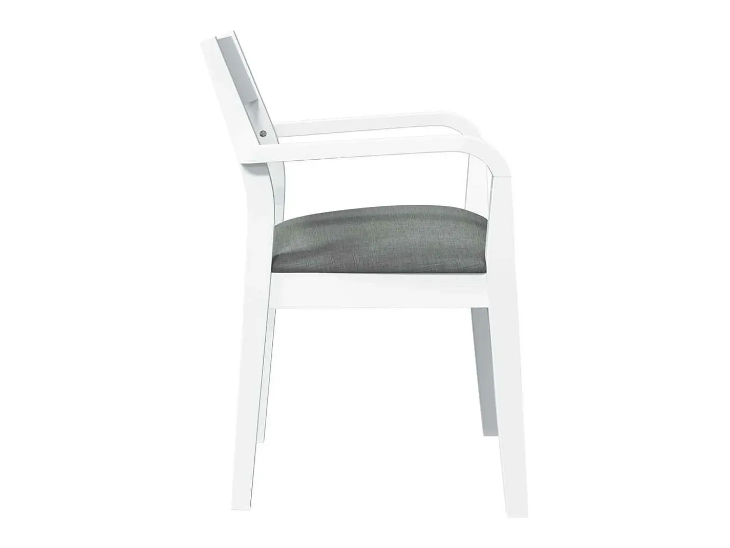 Sillas de comedor con cojines 2unidades madera maciza blanco caucho