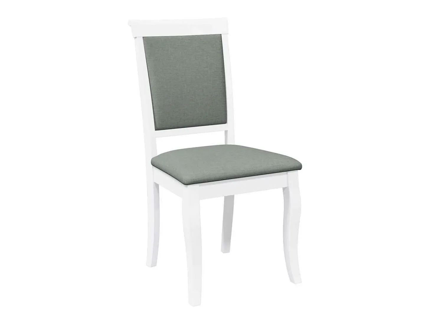 Sillas de comedor con cojines 2unidades madera maciza blanco caucho
