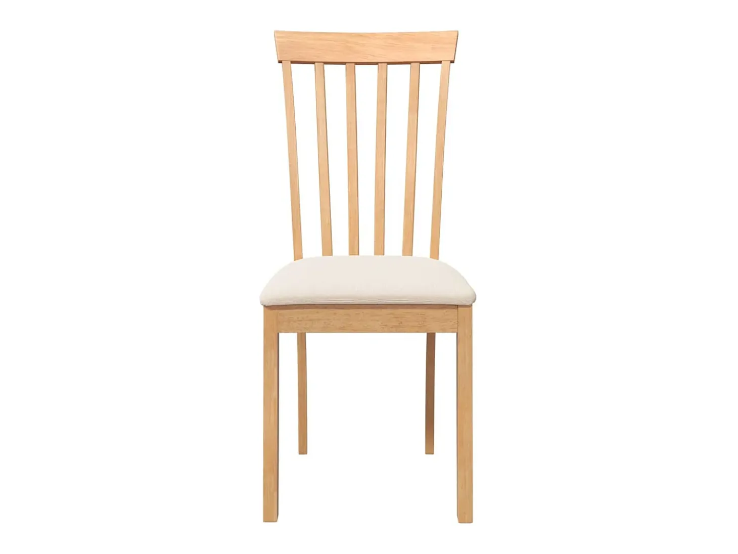 Sillas de comedor con cojines 2unidades madera maciza natural caucho