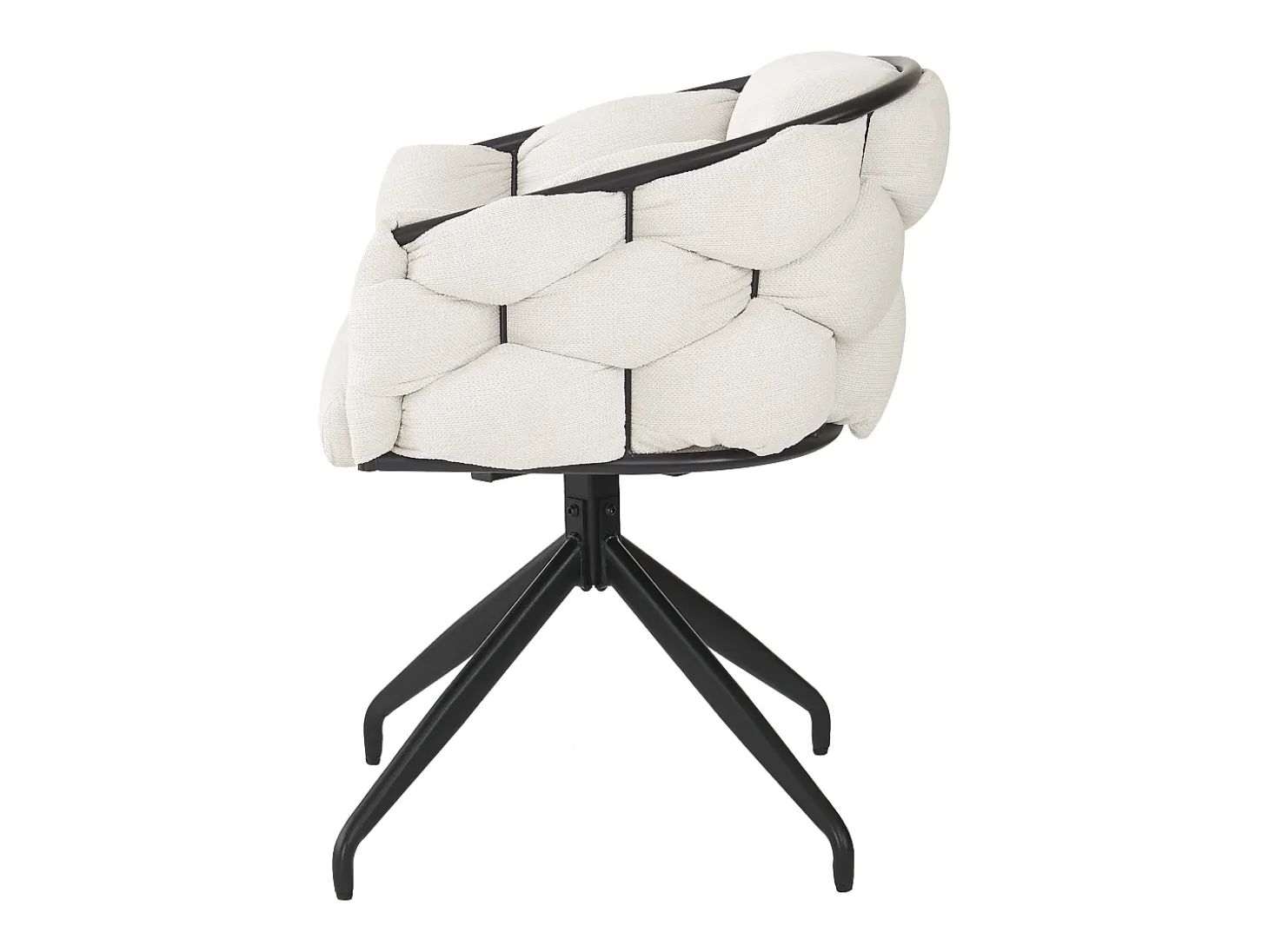 Sillas de comedor de terciopelo de lujo, juego de 2, silla giratoria, rotación de 360°, sillas de comedor con respaldo, beige