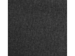 Sillas de comedor giratorias 2 unidades tela negro