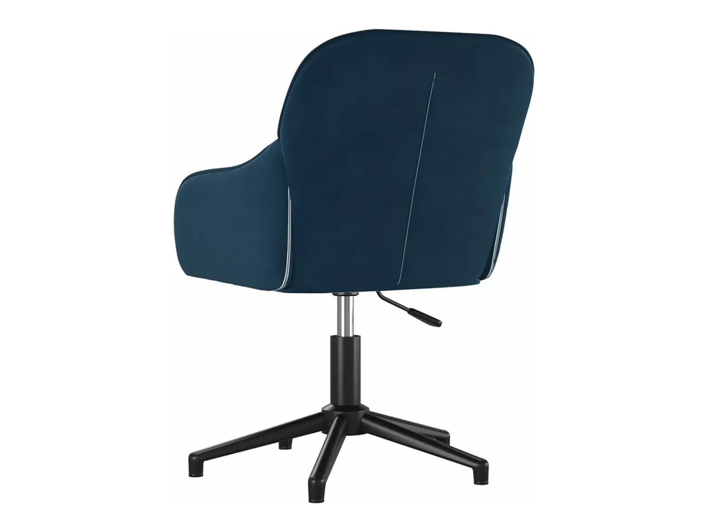 Sillas de comedor giratorias 2 unidades terciopelo azul
