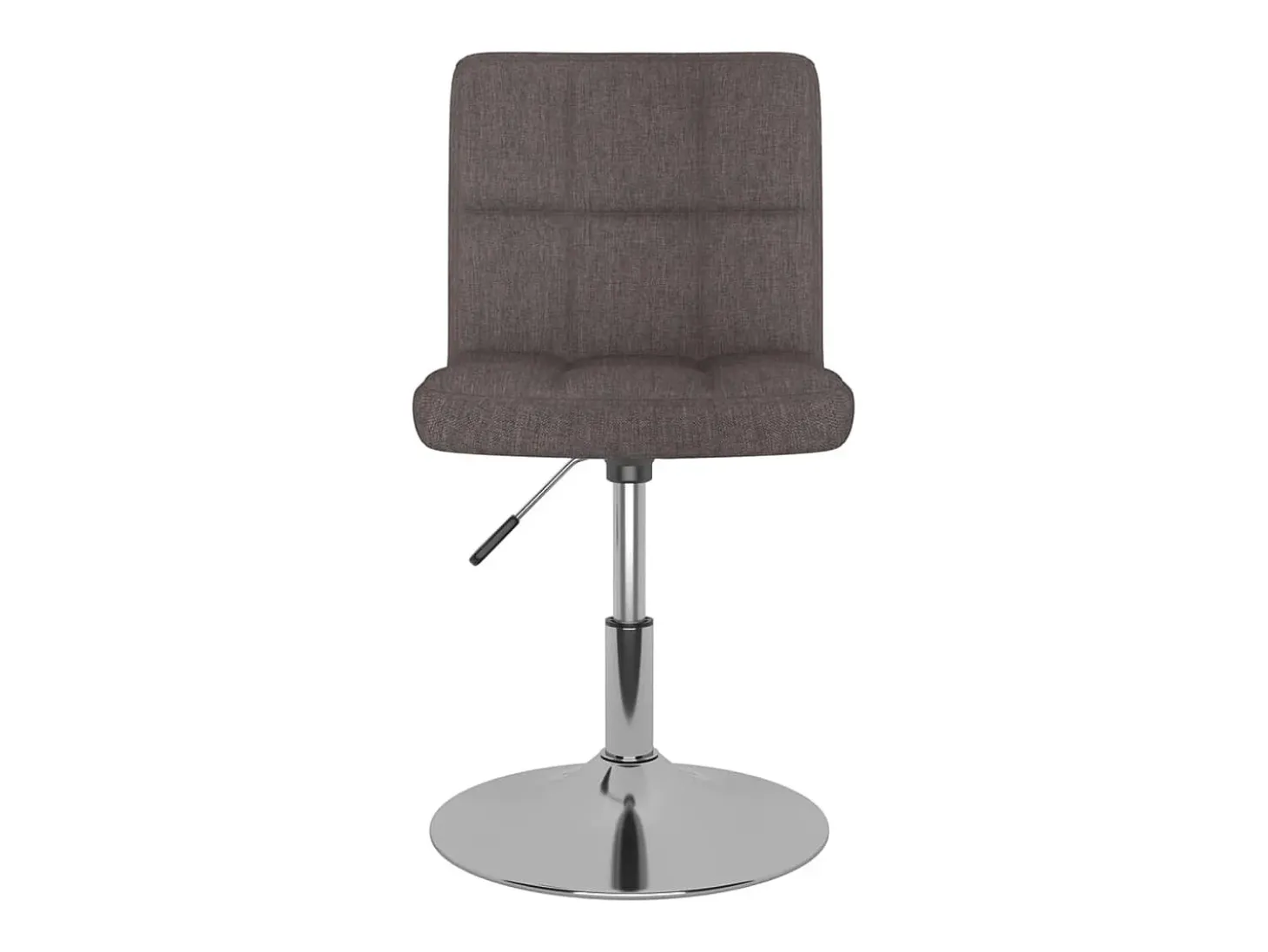 Sillas de comedor giratorias 2 unidades tela gris taupe