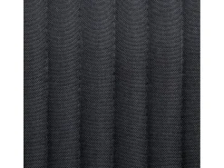 Sillas de comedor giratorias 6 unidades tela negras