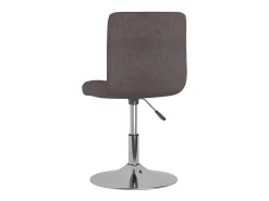 Sillas de comedor giratorias 2 unidades tela gris taupe