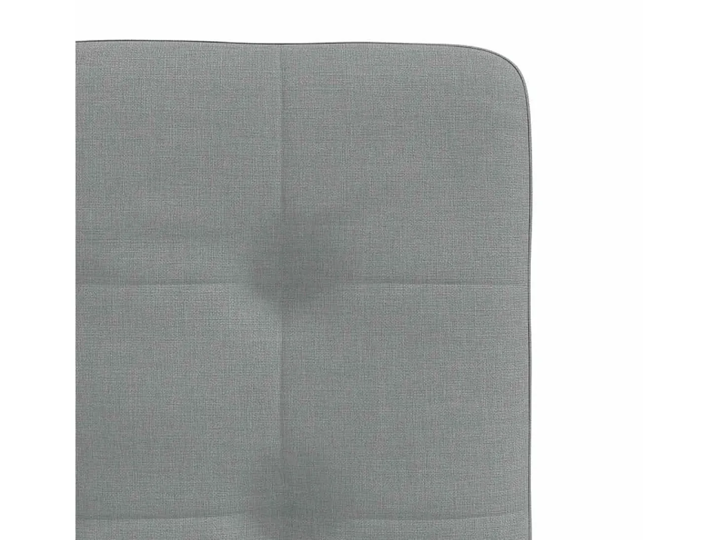 Sillas de comedor giratorias 2 unidades tela gris claro