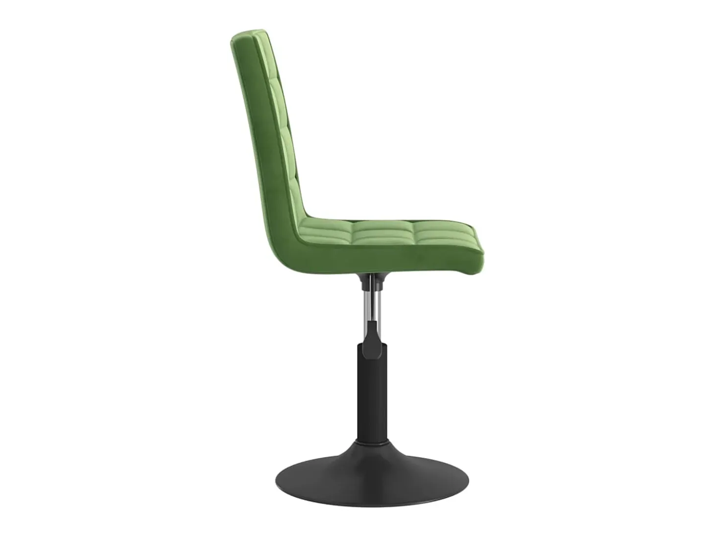 Sillas de comedor giratorias 4 unidades terciopelo verde oscuro