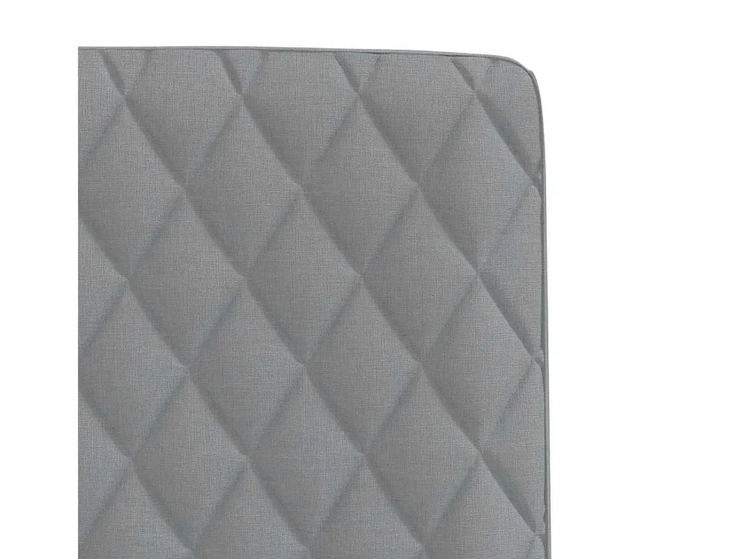 Sillas de comedor giratorias 2 unidades tela gris claro