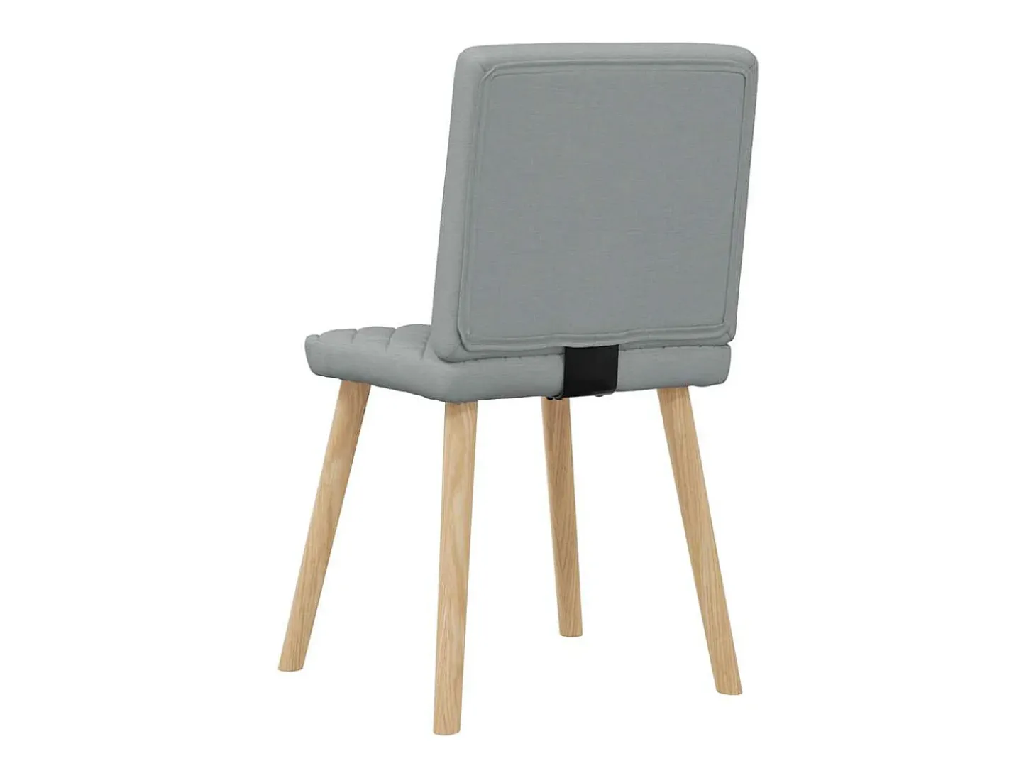 Sillas de comedor giratorias 2 unidades tela gris claro