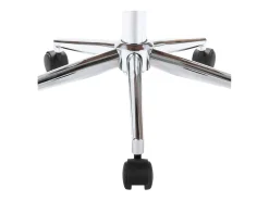 Sillas de comedor giratorias 2 unidades cuero sintético negro