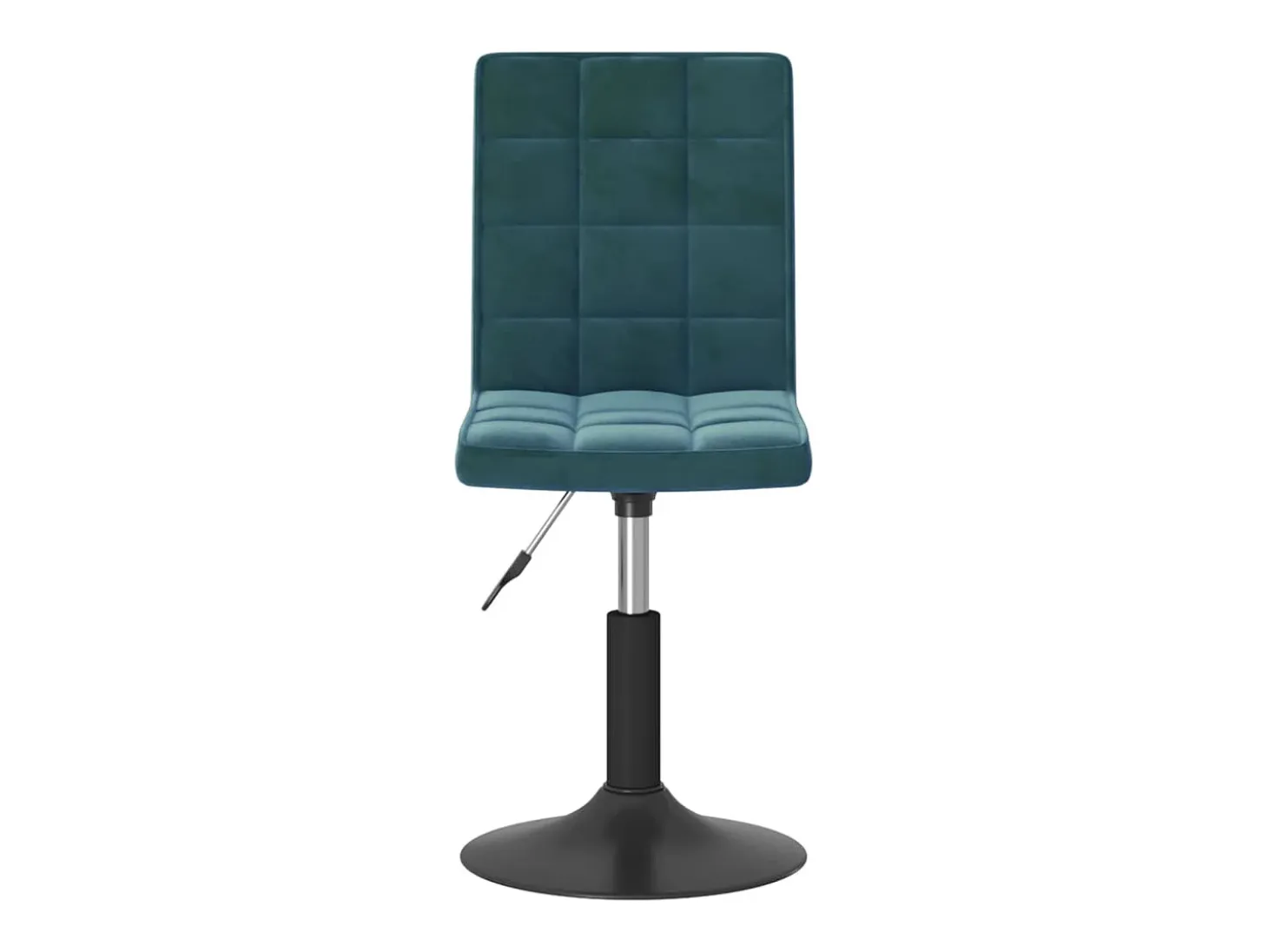 Sillas de comedor giratorias 6 unidades terciopelo azul