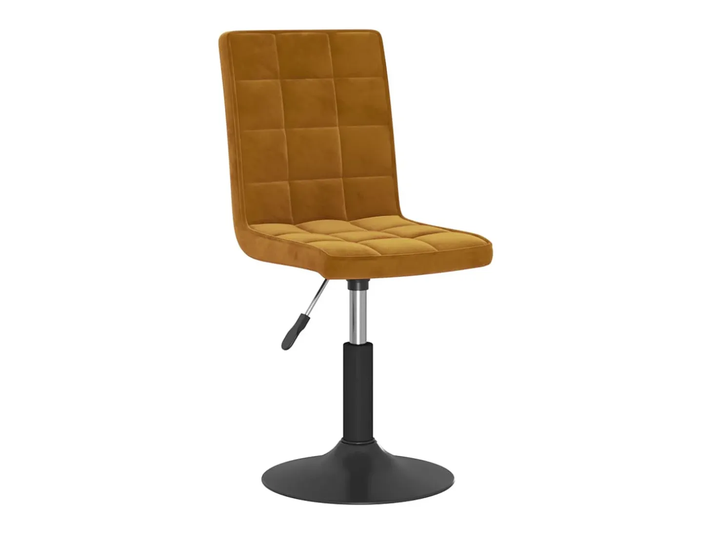 Sillas de comedor giratorias 2 unidades terciopelo marrón