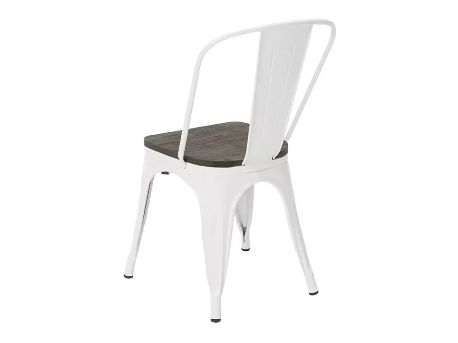 sillas industriales metal acero para cocinas y bares steel one - Blanco