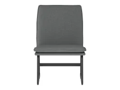 Sillón de relax tela gris oscuro 52x75x76 cm ES71127