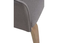 Sillón madera tapizado