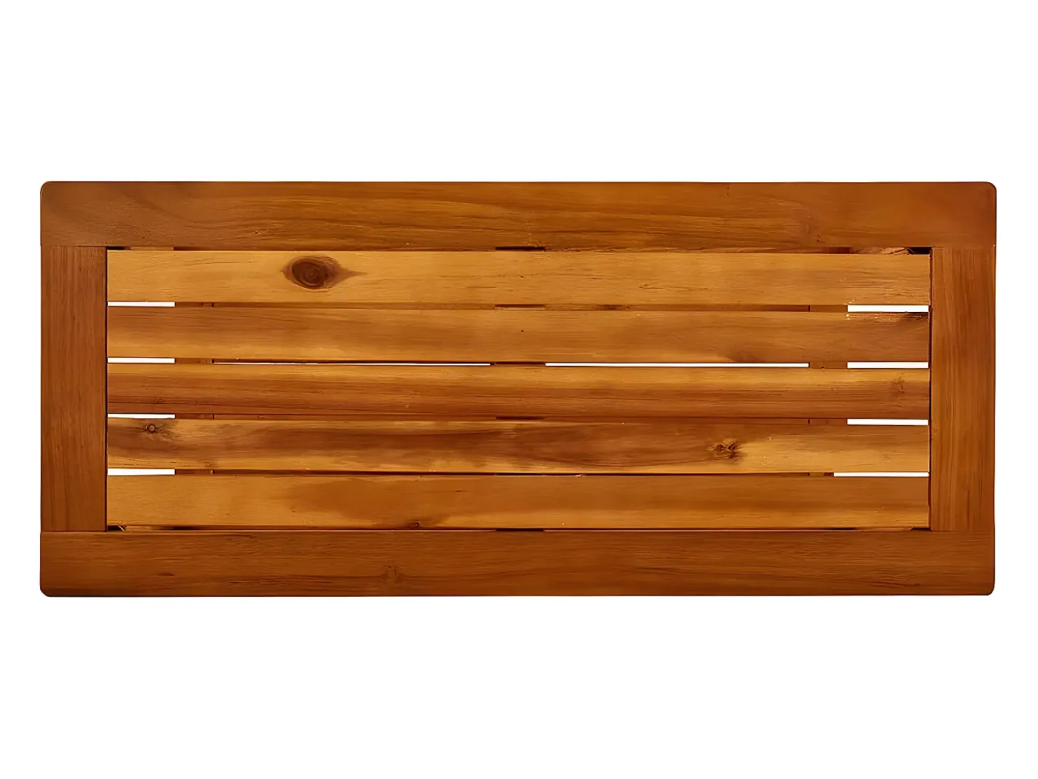 Sophie-Mariane Mesa consola de jardín madera maciza de acacia 80x35x75 cm