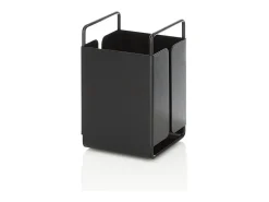 Soporte para utensilios de cocina de metal Kadax - Negro