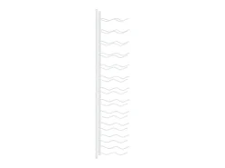 St. Petersburg Botellero de pared para 24 botellas erro blanco