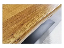 Table ARKAYA – Rectangular 200 cm – Madera maciza y metal – Estilo industrial