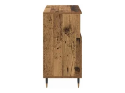 Tableros Lateral 2 piezas Madera vieja 120 x 35 x 70 cm