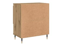 Tableros Lateral 2 piezas Roble artisan 120 x 35 x 70 cm