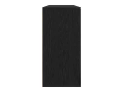 Tableros Lateral 2 piezas Roble negro 79 x 38 x 80 cm
