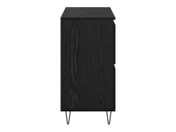 Tableros Lateral 2 piezas Roble negro 120 x 35 x 70 cm