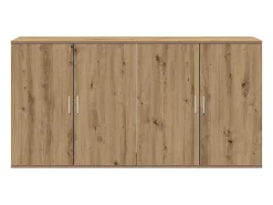 Tableros Lateral 2 piezas Roble artisan 79 x 38 x 80 cm