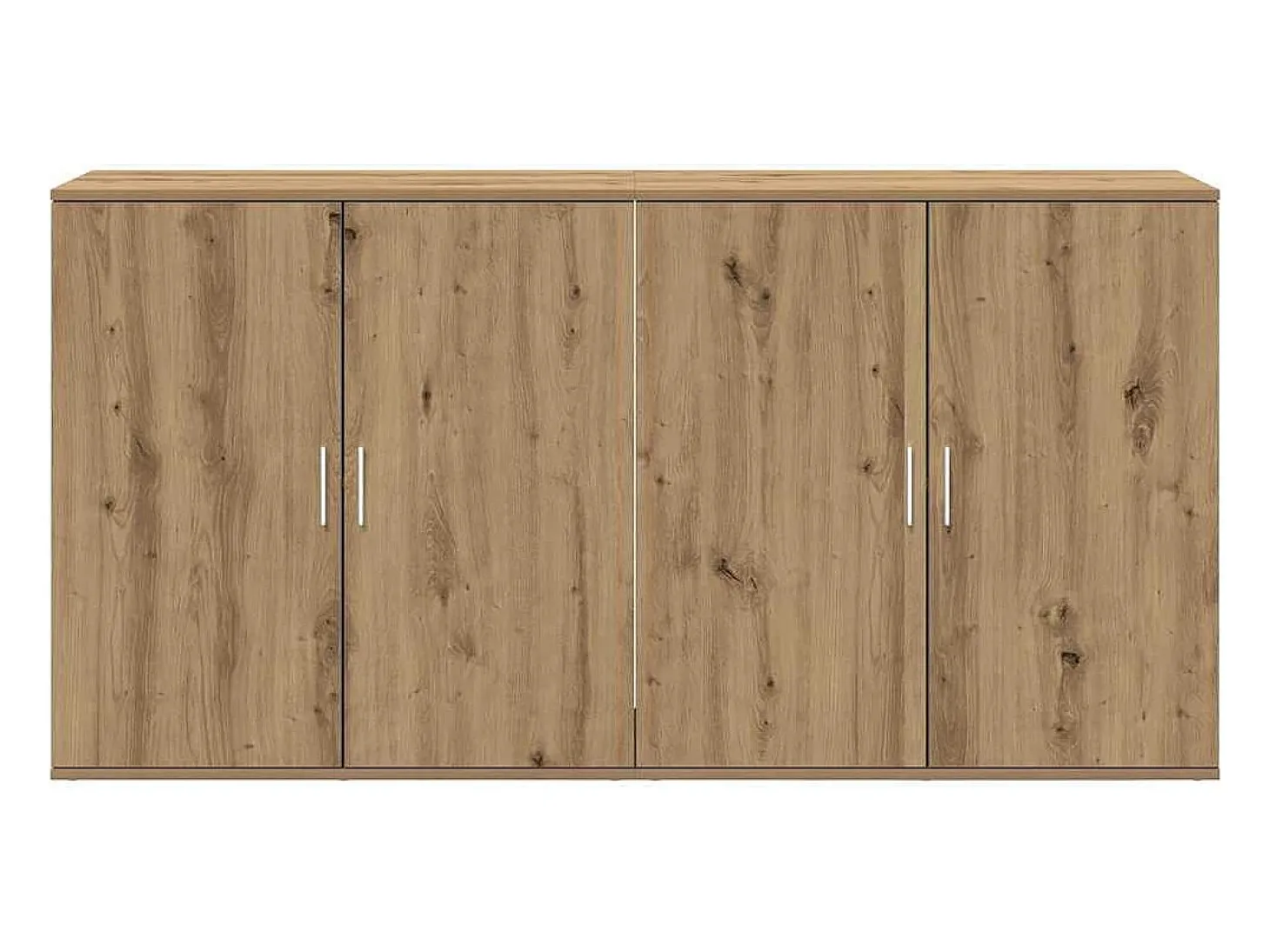 Tableros Lateral 2 piezas Roble artisan 79 x 38 x 80 cm