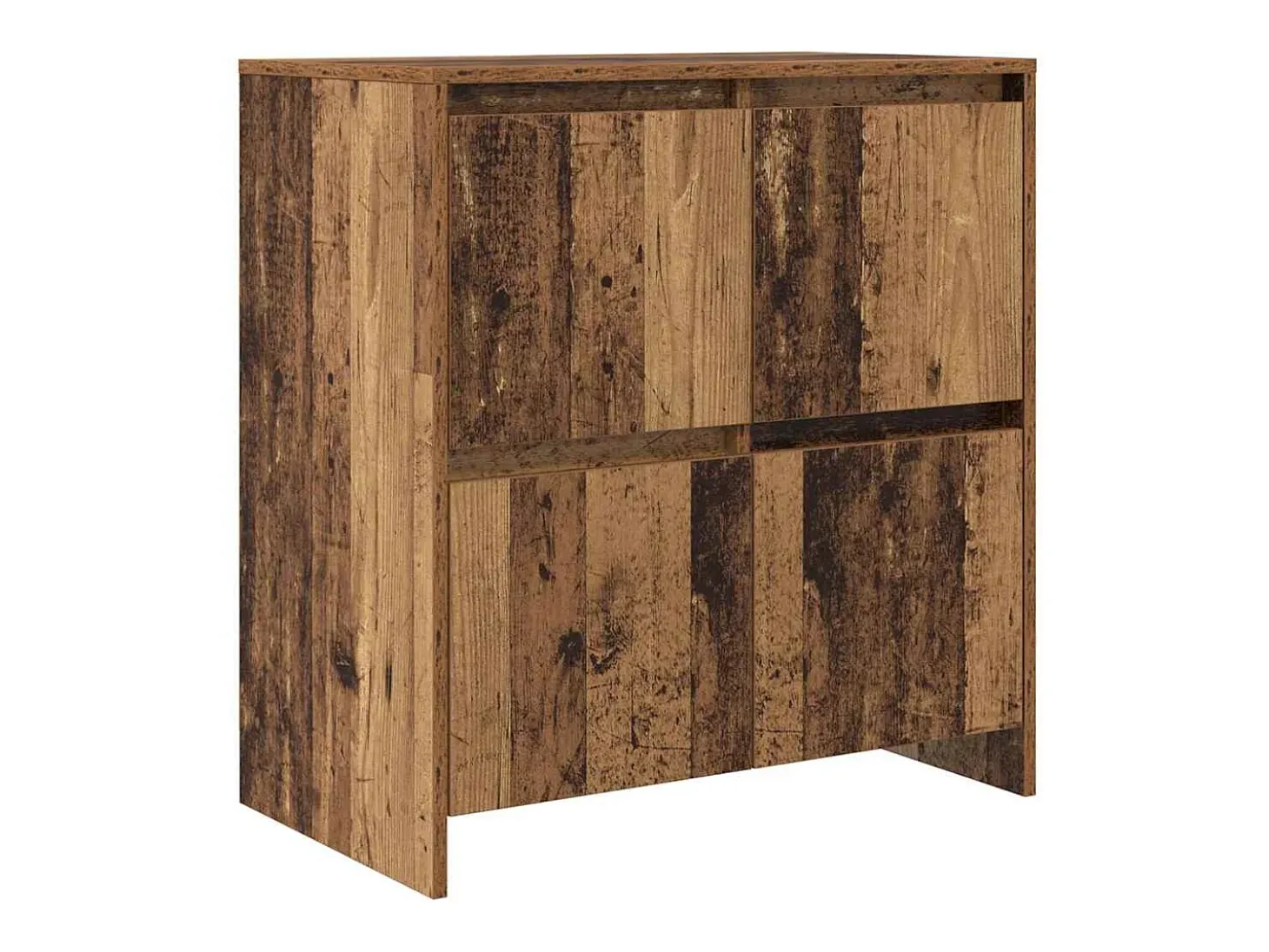 Tableros Lateral 2 piezas Madera vieja 70 x 41 x 75 cm