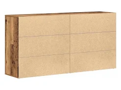 Tableros Lateral 2 piezas Madera vieja 79 x 38 x 80 cm
