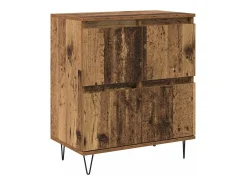 Tableros Lateral 3 piezas Madera vieja 180 x 35 x 70 cm